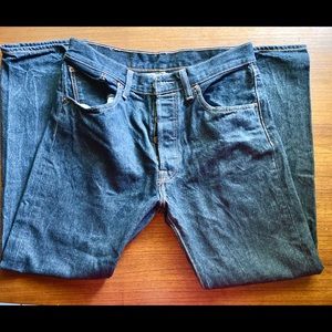 Levi’s 501 Black Wash 32 x 30